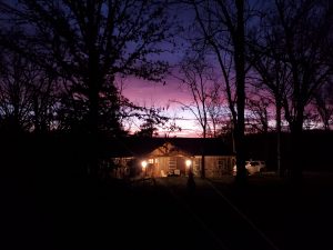 Dusk at the Base Camp Site