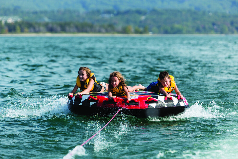 Tubing on Table Rock Lake