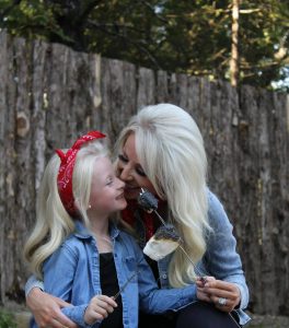 A mother / daughter retreat by the campfire brings memories for years.