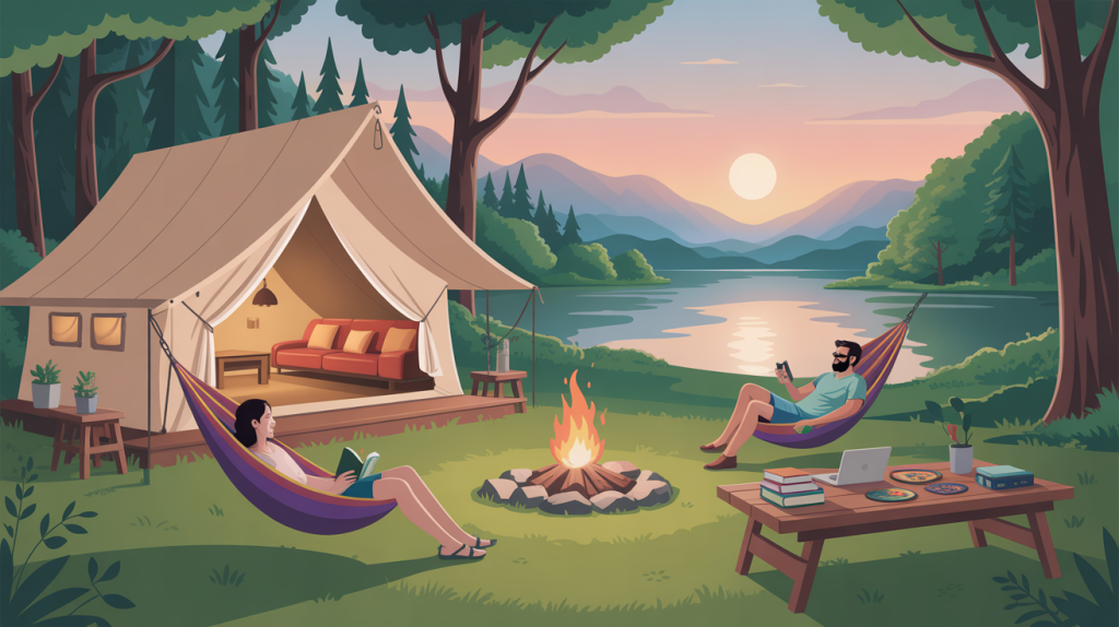 Tips for a Digital Detox at Branson Glamping